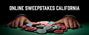 Online sweepstakes in California