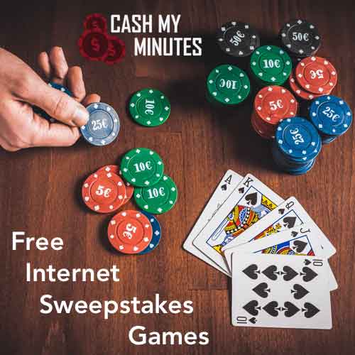 Free Internet Sweepstakes Games | Cash My Minutes